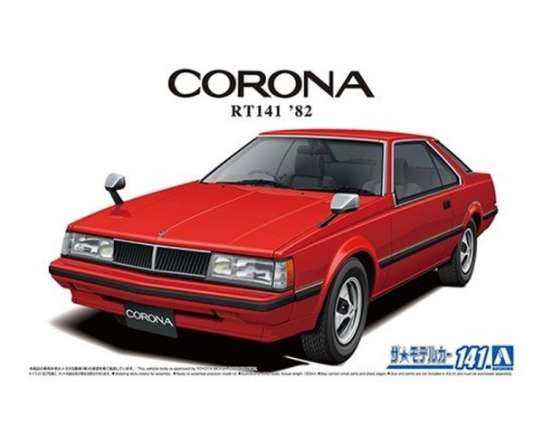 Aoshima 06270 1/24 MC#141 Toyota RT141 Corona Hardtop 2000GT &#039;82