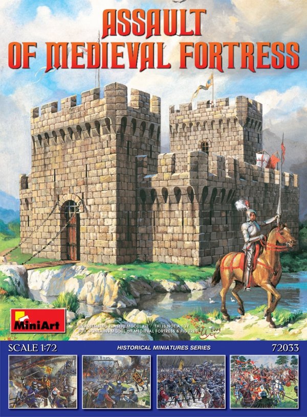 Mini Art 72033 Assault of Medieval Fortress 1/72