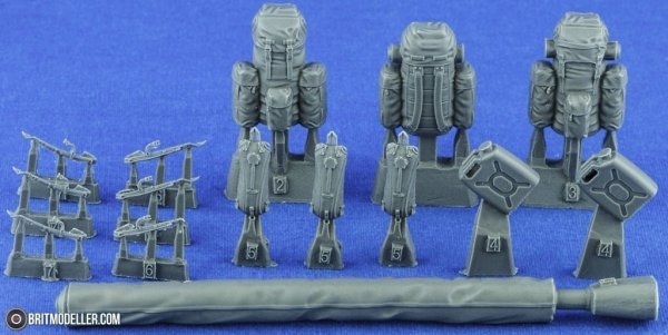 Meng SPS-073 British FV510 Warrior TES(H) AIFV Stowage and Accessories Set ( resin)