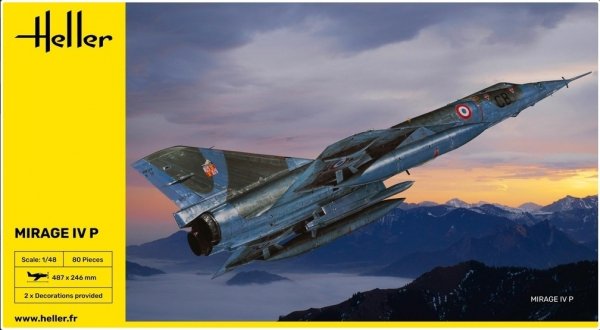 Heller 80493 Mirage IV P 1/48  S-70