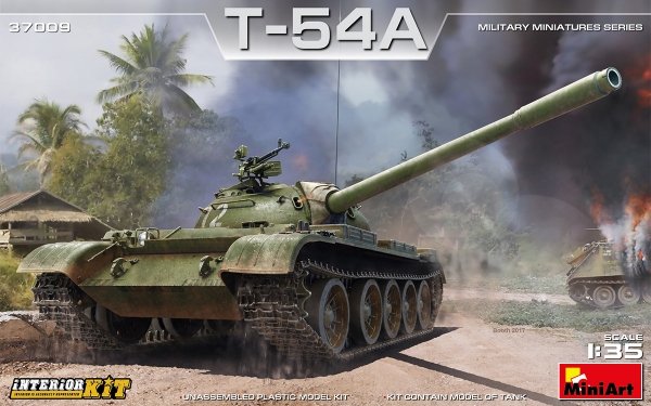 Mini Art 37009 T-54A w/interior 1/35