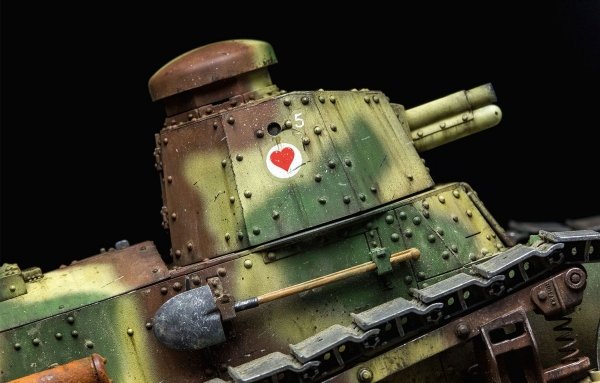 Meng TS-011 French FT-17 Light Tank (Riveted Turret) 1/35