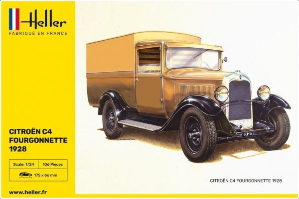 Heller 80703 Citroen C4 Fourgonette 1928 1/24