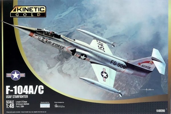 Kinetic 48096 F-104A/C USAF 1/48