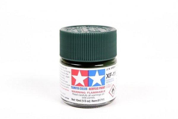 Tamiya 81711 Acrylic Mini XF-11 J. N. Green 10ml