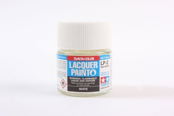 Tamiya 82102 LP-2 White 10 ml