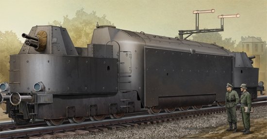 Trumpeter 00223 Arm. Train Panzertriebwagen Nr 16