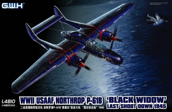 Great Wall Hobby L4810 USSAF P-61 Back Widow 1/48