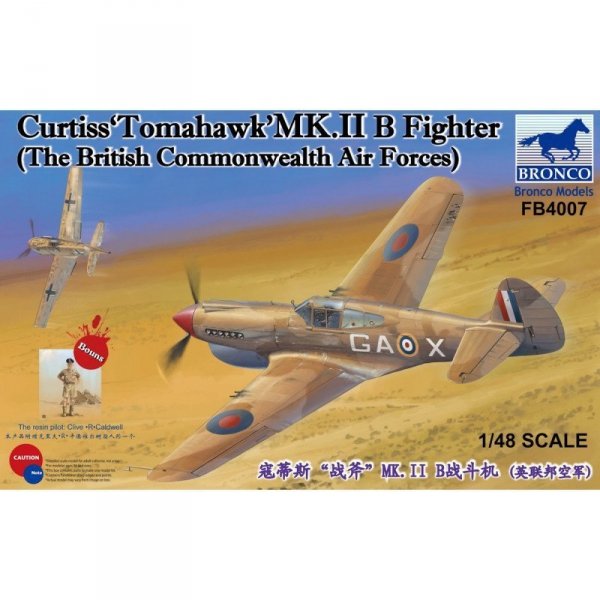 Bronco FB4007 Curtiss Tomahawk Mk.IIB