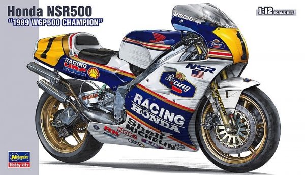 Hasegawa 21504-BK4 1/12 Honda NSR500 1989 WGP500