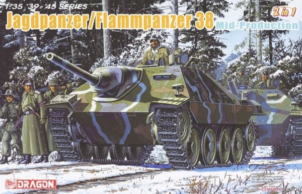 Dragon 6845 1/35 Jagdpanzer/Flammpanzer 38 Mid-Production