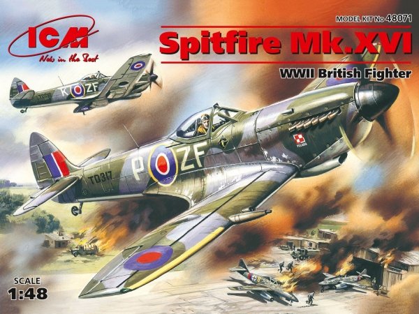 Icm 48071 Spitfire Mk XVI