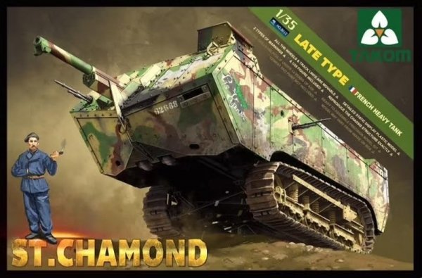 Takom 2012 Franch Heavy Tank St.Chamond Late Type