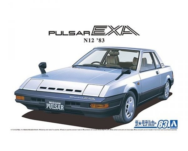 Aoshima 06272 1/24 MC#83 Nissan HN12 Pulsar Exa &#039;83