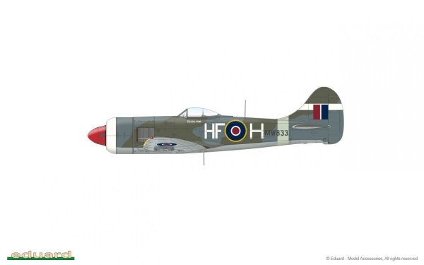 Eduard 82124 Tempest Mk.II early version Profi Pack
