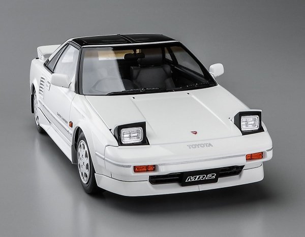 Hasegawa HC45-21145 Toyota MR2 (AW11) Late Version G-Limited Super Charger (T Bar Roof) (1988) 1/24