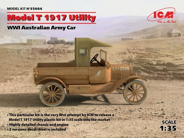 ICM 35664 Model T 1917 Utility