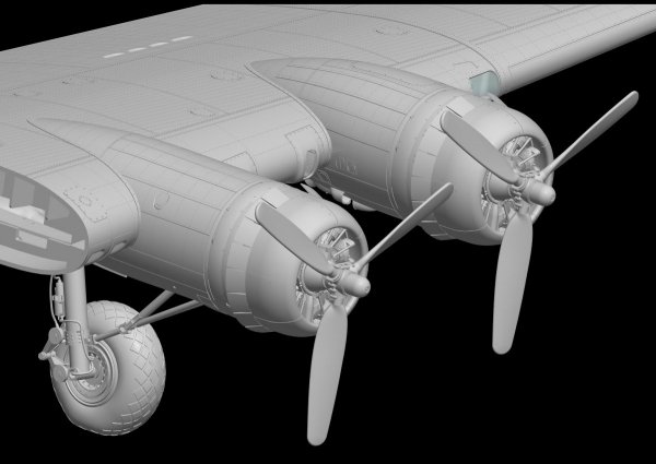 HK Models 01E030 1/32 B-17G Flying Fortress Late Production