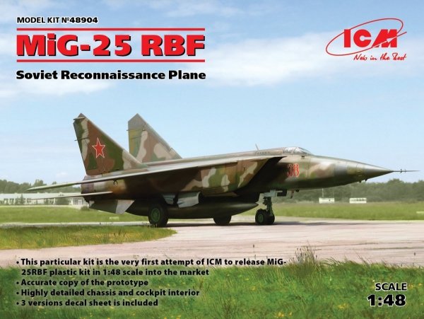 ICM 48904 Mig-25 RFB