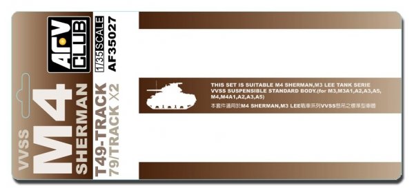 AFV Club AF35027 M4 T49 Track-79 1/35