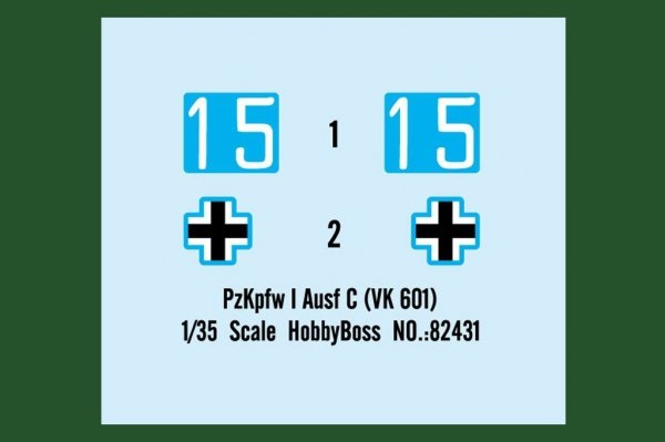Hobby Boss 82431 1/35 Pzkpfw I Ausf C (Vk 601)