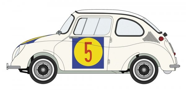 Hasegawa 20465 Subaru 360 "1963 1st Japan GP C-I Class" 1/24