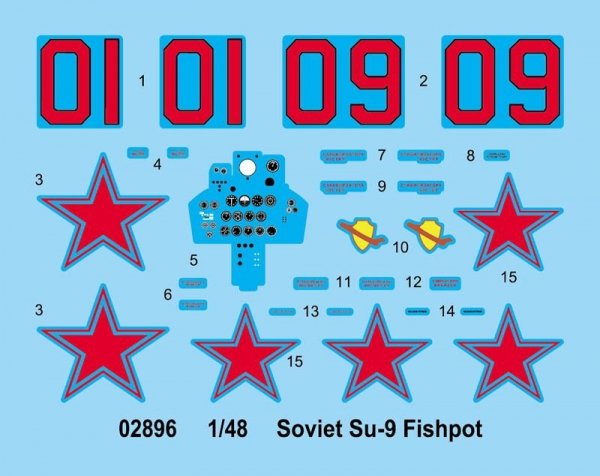Trumpeter 02896 Su-9 Fishpot
