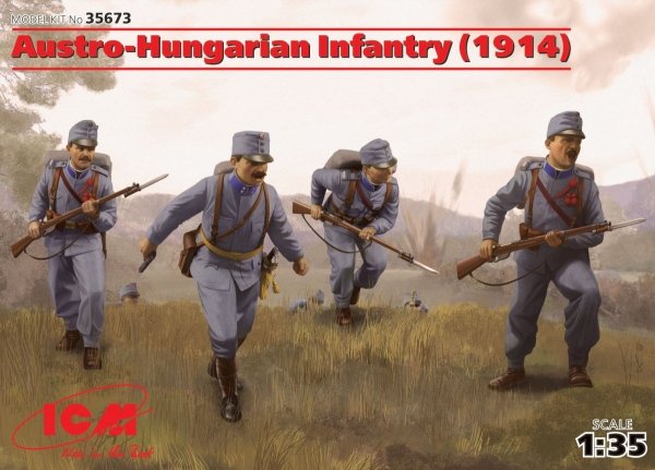 Icm 35673 Austro-Hun. Infantry 4 F.