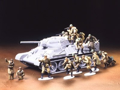 Tamiya 32521 1/48 Rus. Infantry & Tank Crew