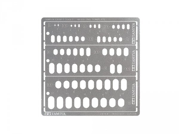 Tamiya 74154 Modeling Template RR 1-6
