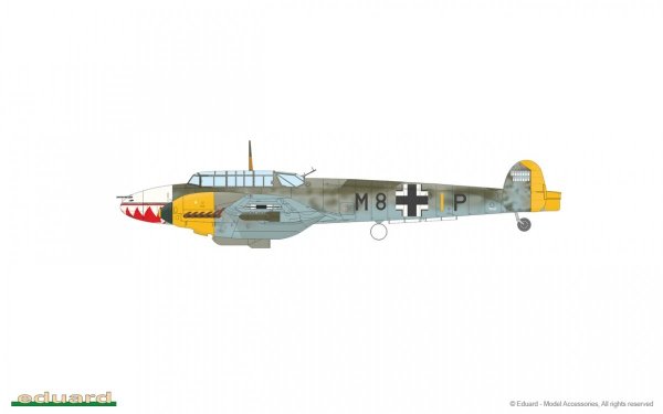 Eduard 7464 Bf 110E Weekend edition 1/72
