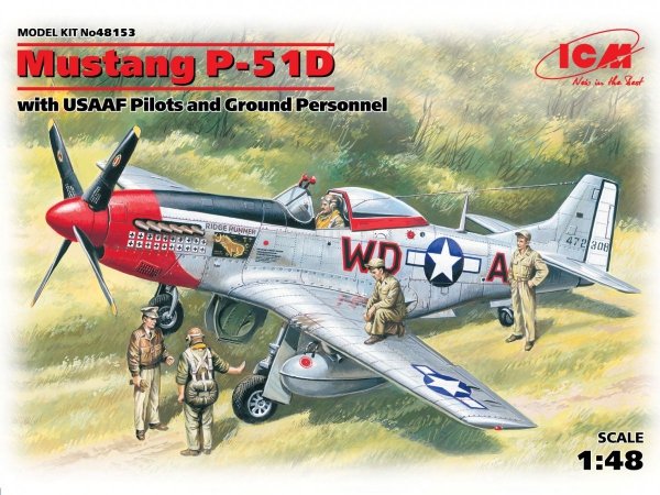 Icm 48153 Mustang P51D-15