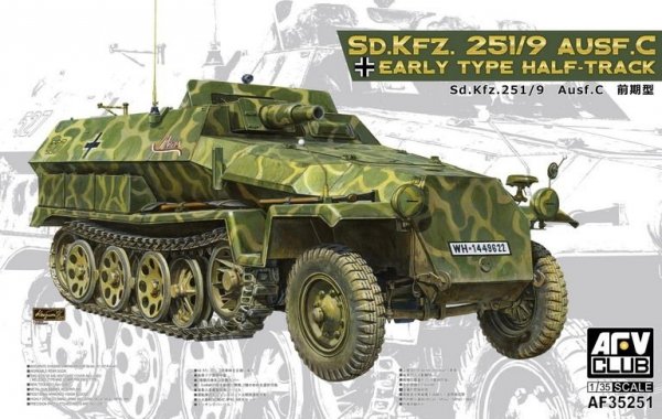 AFV Club 35251 Sd.Kfz 251/9 Ausf.C 1/35