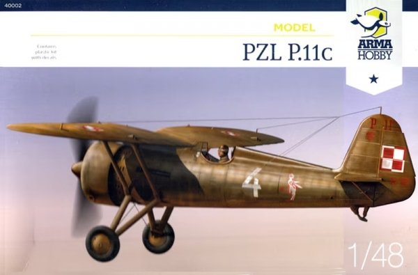 Arma Hobby 40002 PZL P.11c - Model Kit 1/48