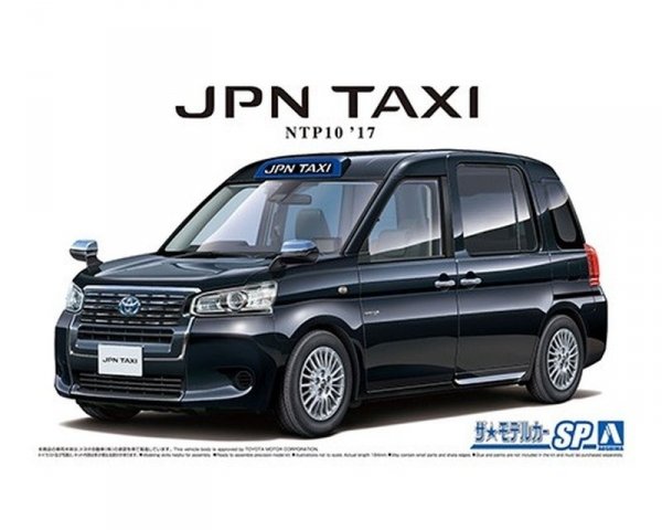 Aoshima 05713 1/24 MC#SP Toyota NTP10 JPN Taxi &#039;17 Black