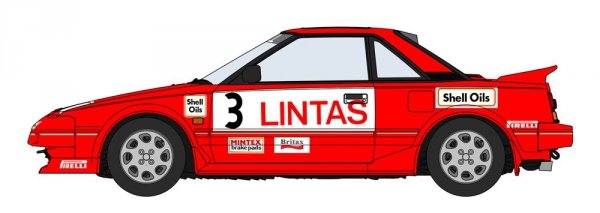 Hasegawa 20638 Toyota MR2 (AW11) Late Version &quot;1968 Rally Sprint Winner&quot; 1/24