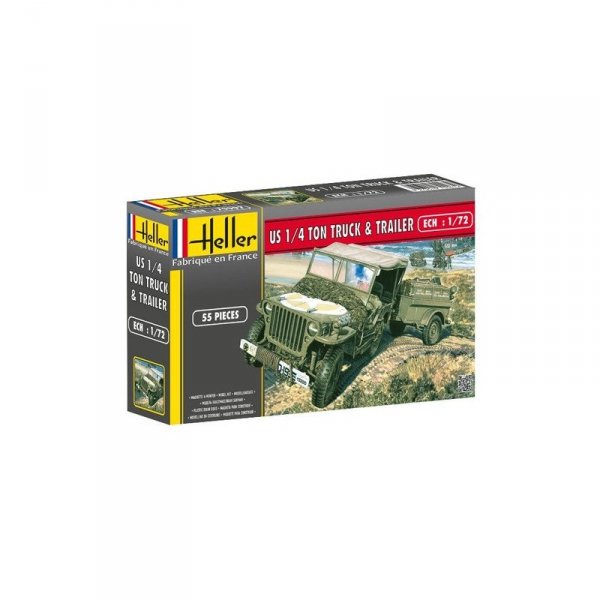 Heller 79997 Willys Jeep 1/72  S.30