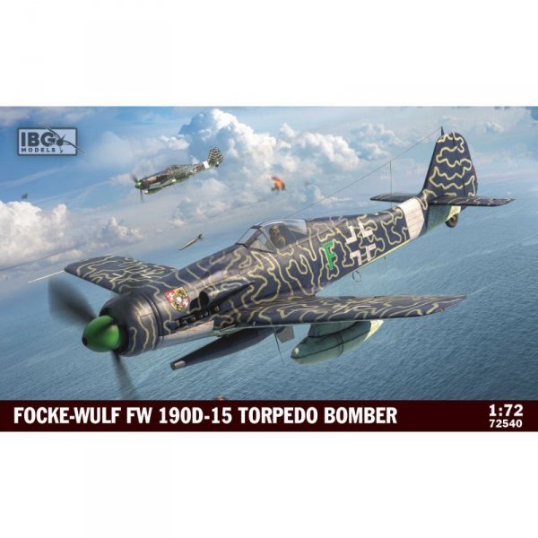 IBG 72540 Focke-Wulf FW 190D-15 Torpedo Bomber 1/72