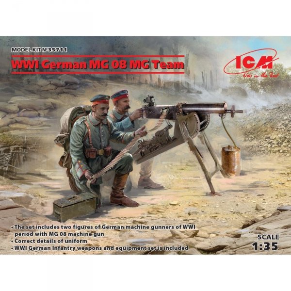 ICM 35711 MG08 Team 1/35