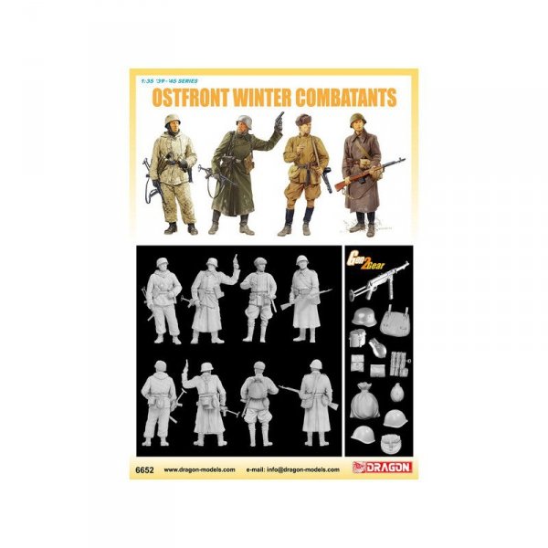 Dragon 6652 Ostfront Winter Combat. 1/35