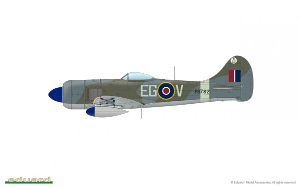 Eduard 82125 Tempest Mk.II late version Profipack edition