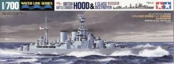 Tamiya 31806 Hood&amp;E Class Destroyer 1/700