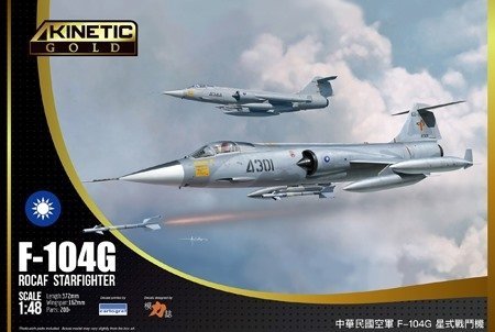 Kinetic 48077 F-104G ROCAF Starfighter 1/48