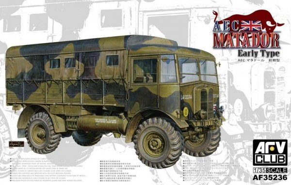 AFV Club AF35236 Aec Truck Early Type 1/35