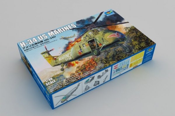 Trumpeter 02881 H-34 US Maines - re-edition