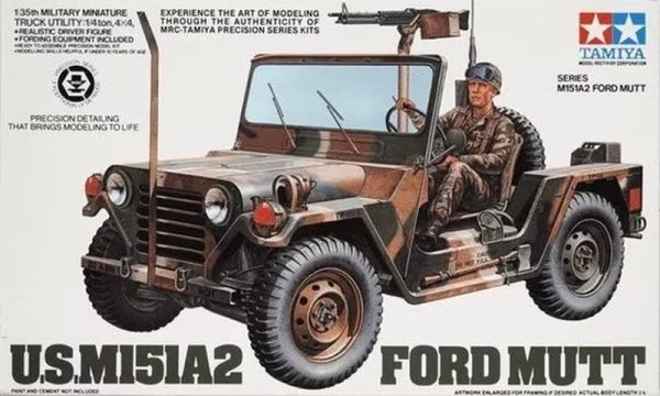 Tamiya 35123 U.S. M151A2 FORD MUTT 1/35