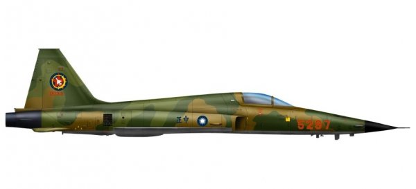 AFV Club AR48S01 F-5E Tiger II 1/48