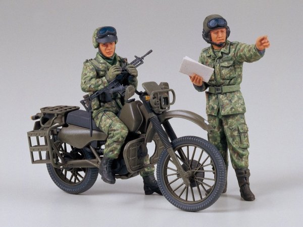 Tamiya 35245 JGSDF Motorcycle Recon. Set