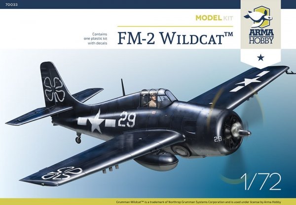 Arma Hobby 70033  FM-2 Wildcat Model Kit 1/72