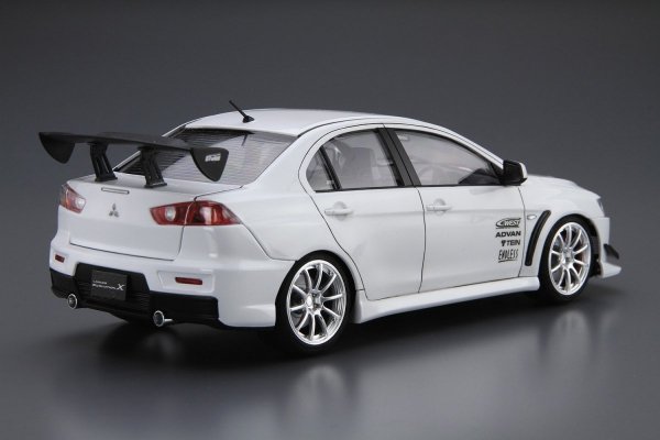Aoshima 05897 1/24 TC#19 C-West CZ4A Lancer Evolution X '07 (Mitsubishi)